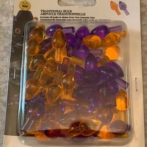 Mr. Halloween Replacement Bulbs 50 Orange Purple